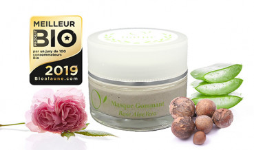 Masque Gommant Purifiant Rose Aloe Vera