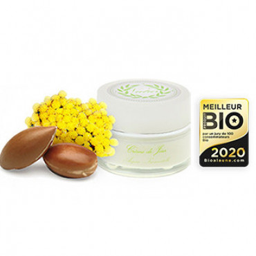 La Crème de Jour Argan Immortelle Anti Age - Meilleur produit BIO 2020